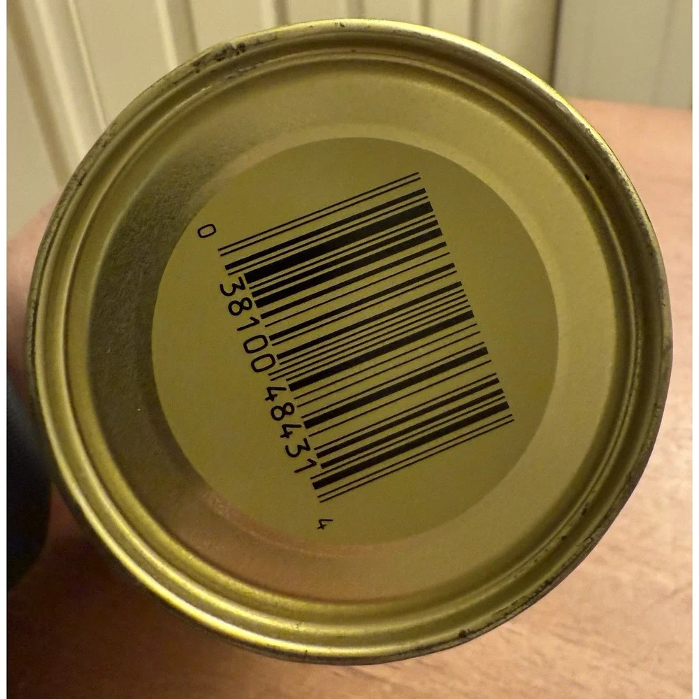 Vintage 1988 Purina‎ Hearty Chews Dog Snack Treats Advertising Tin Can RALSTON
